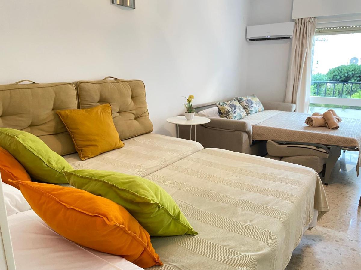 Studio With Access To The Garden. Open Pool. Beach Very Close. Wifi & Netflix Free Apartment เบนัลมาเดนา ภายนอก รูปภาพ
