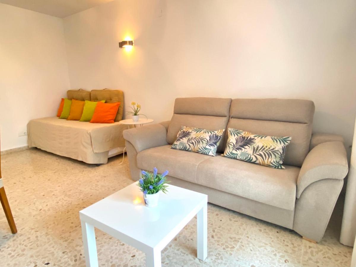 Studio With Access To The Garden. Open Pool. Beach Very Close. Wifi & Netflix Free Apartment เบนัลมาเดนา ภายนอก รูปภาพ